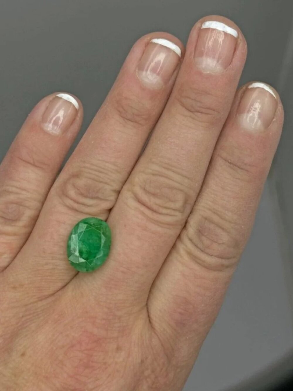 Natural Emerald Gem *enhanced?*